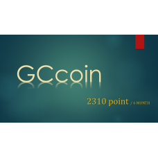 GCcoin通用卡 2310點 (定期每六個月扣)